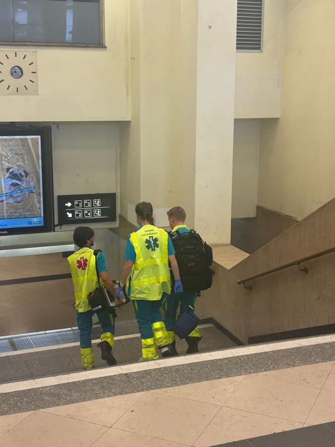 Les pompiers sont sur place