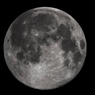 La Lune s'éloignerait de notre Planète de plusieurs centimètres par an. © Gregory H. Revera, Wikipedia