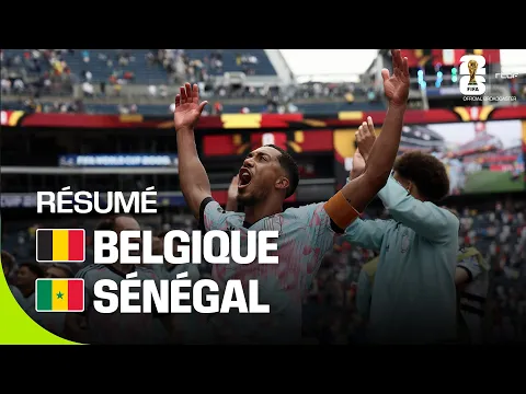 Coupe du monde 2026 : Belgique - Sénégal, le résumé - YouTube thumbnail