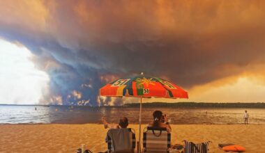 Incendie en Gironde, deux innocents vacanciers cloués au pilori par les réseaux sociaux : au bûcher, les Bidochon ?