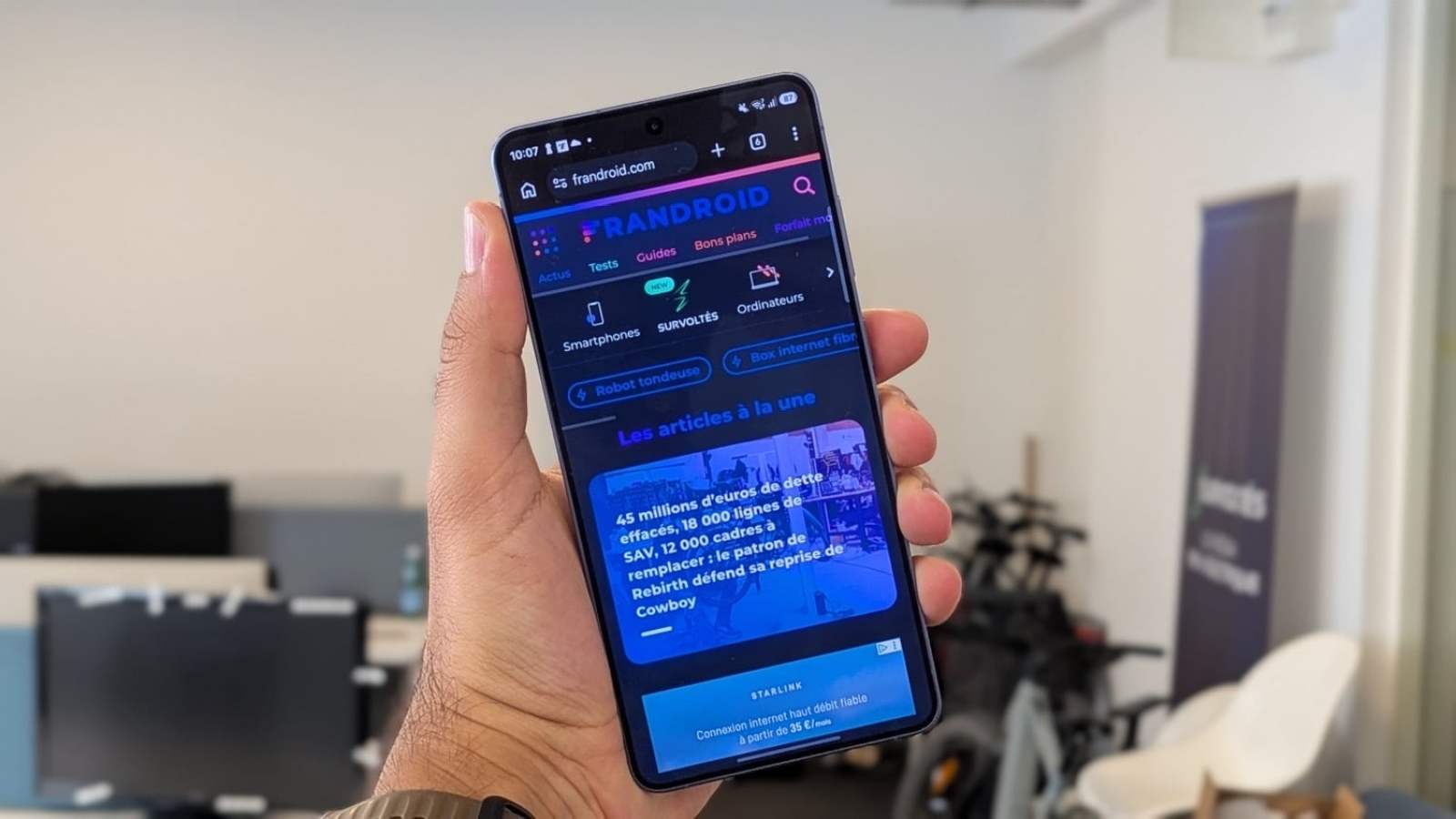 Google Chrome se refait une beauté sur Android : découvrez les options du nouveau menu « Apparence » - Frandroid