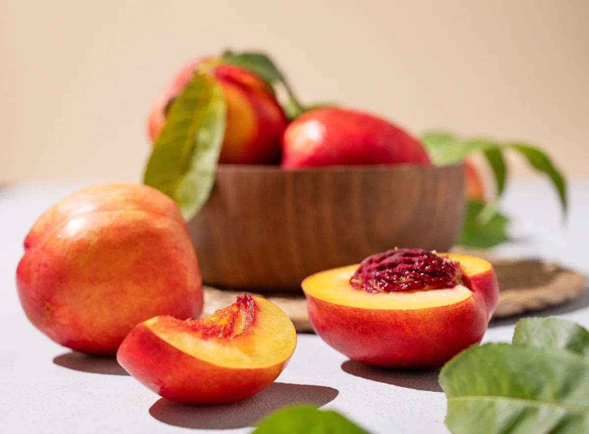 Les nectarines gardent leur saveur plus longtemps lorsqu'elles sont stockées ici