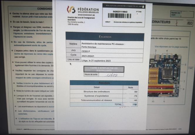 Examen assistance maintenance PC-réseaux