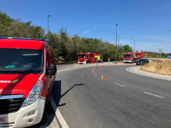 Les pompiers ont maîtrisé le feu à Herstal