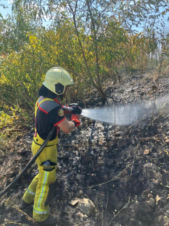 Les pompiers ont maîtrisé le feu à Herstal