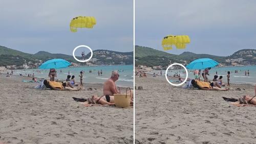 Accident de parachute ascensionnel en France : deux Belges blessés