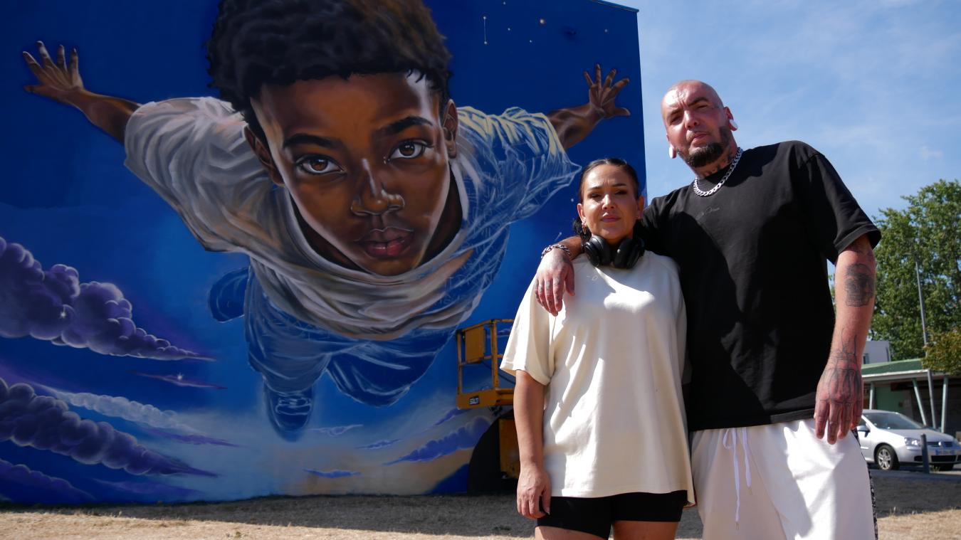 Festival street-art à Calais : un hommage au Petit Prince pour l’artiste K2B - Nord Littoral