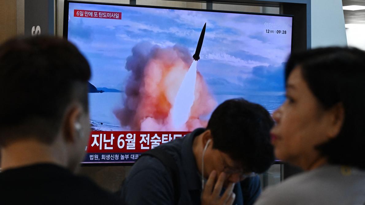 La Corée du Nord tire un missile balistique vers la mer du Japon
