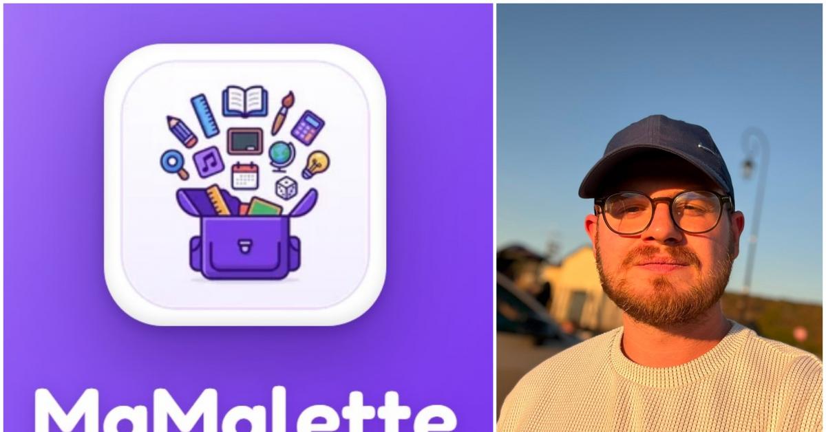 Bryan, jeune enseignant de Souvret, a développé une application pour faciliter le travail des professeurs