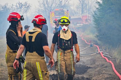 Incendie dans les Fagnes : drones et secours mobilisés à Baelen