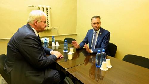 Maxime Prévot réuni à Kiev dans un abri face aux drones russes