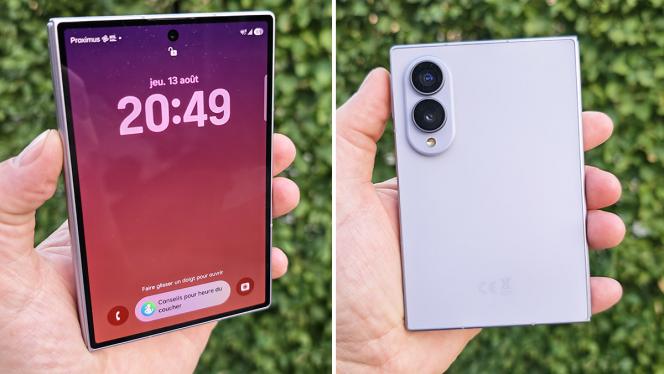 12,4 sur 8,2 cm : un format inédit et très compact
