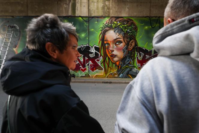Les premières réalisations se sont rapidement offertes à la vue des visiteurs.
