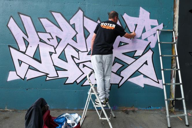 Les graffeurs viennent de France, Belgique, Luxembourg ou encore d’Allemagne.