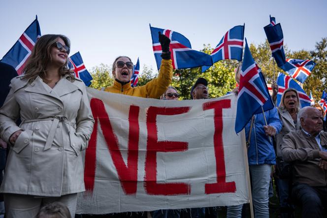 Manifestation des partisans du « non » à l’Union européenne