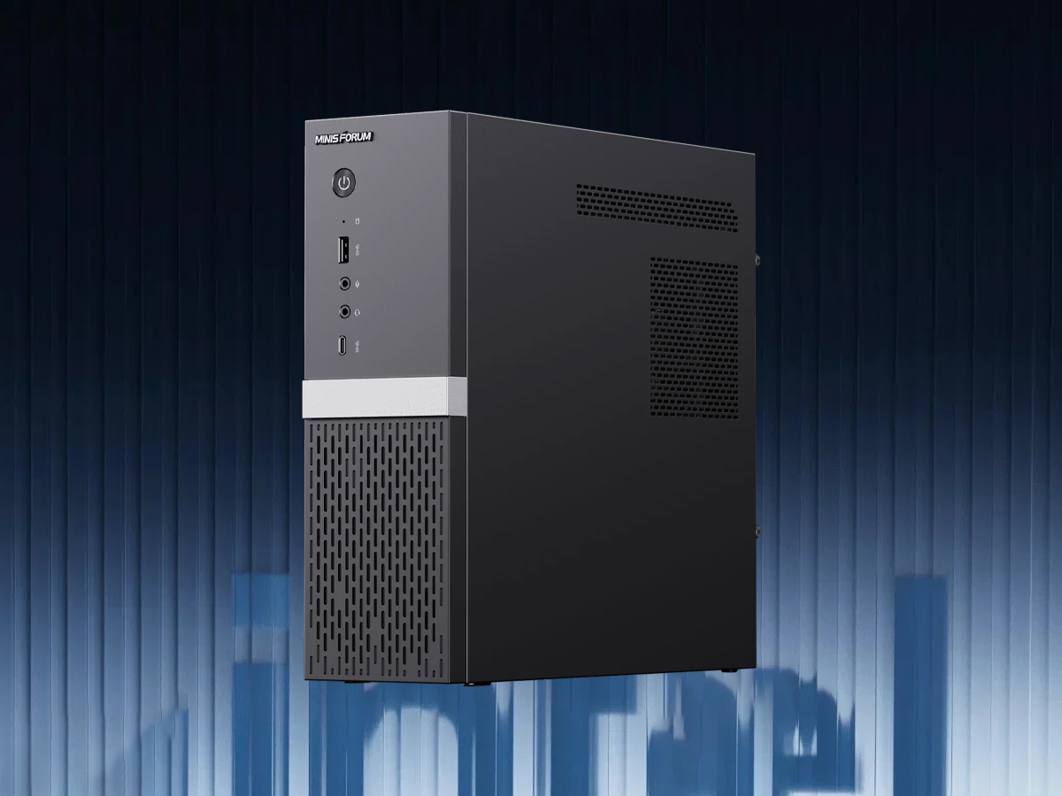 Lancement du PC Minisforum équipé d’un processeur Intel, avec une carte graphique AMD Radeon de bureau en option