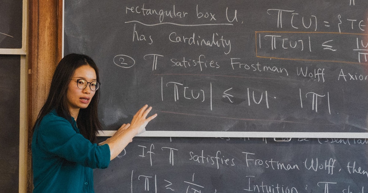 La nouvelle lauréate du "Nobel des maths" avait été recalée lors de son examen d'entrée… à la faculté de mathématiques