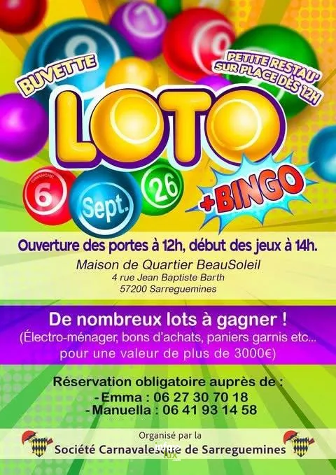 Sarreguemines > Fête > Loto Bingo