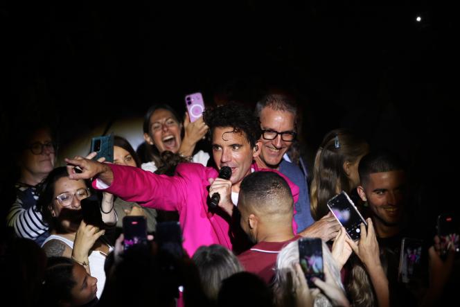Mika a pris son temps dans la fosse qu’il a traversé en entier.