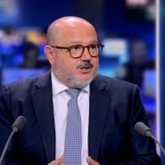 Bernard Quintin, ministre de l’Intérieur, sur le plateau du RTL info 19 heures