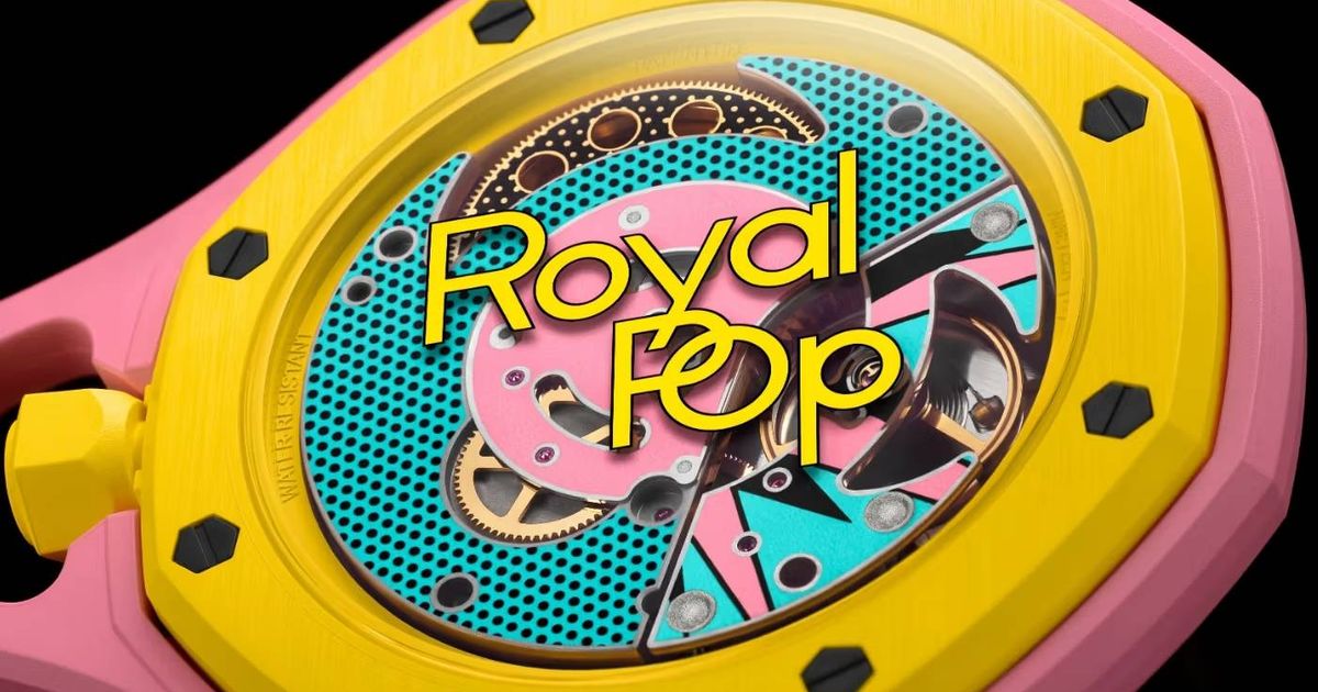 Audemars Piguet en Swatch droppen bizarre Royal Pop-collectie