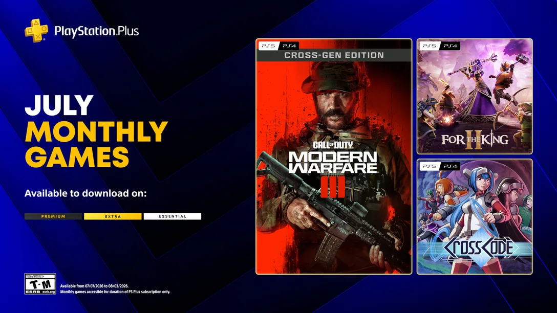 PlayStation Plus-spellen van juli bekendgemaakt