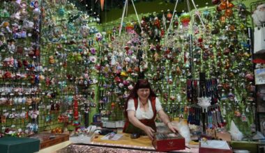 Explore 18,000 ornaments at a year-round Christmas shop in Antwerp