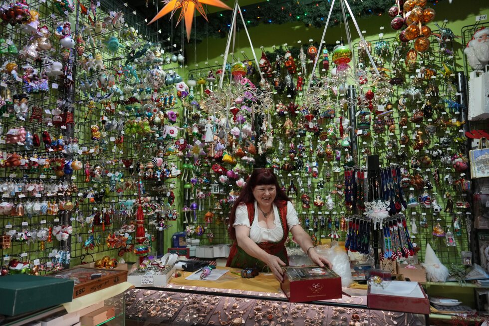 Explore 18,000 ornaments at a year-round Christmas shop in Antwerp