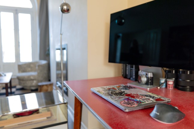 Trix Eden Breuls' flat in Margate, Kent.