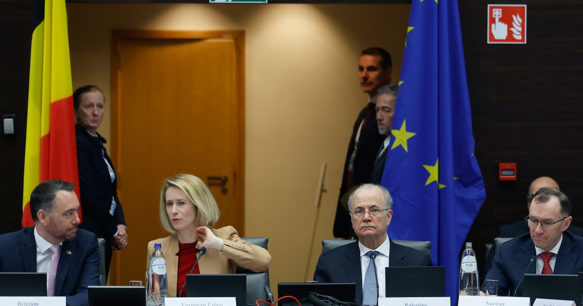 Over 60 nations gather in Brussels for talks with Palestinian PM on stability in Gaza, West Bank
