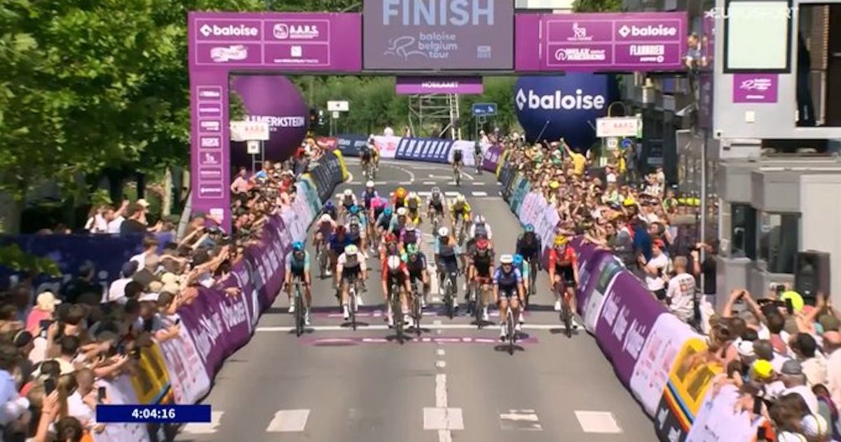 Jasper Philipsen wins the Baloise Belgium Tour