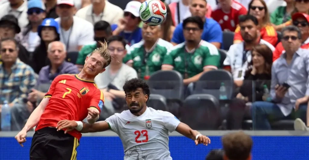 Iran defensive masterclass stifles Belgium - Shafaq News