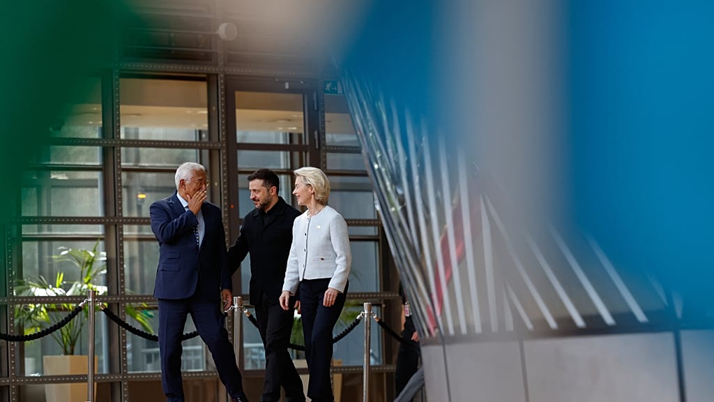 From Évian to Brussels: Inside a whirlwind week of high-stakes diplomacy