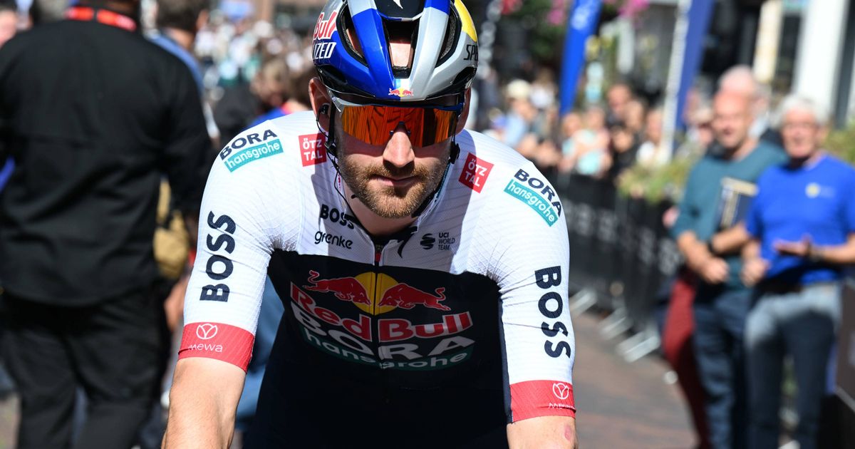 Red Bull's Jordi Meeus wins for the Brussels Cycling Classic