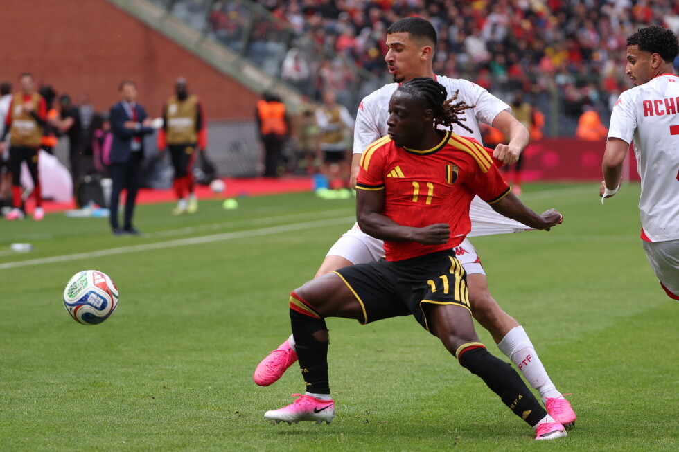 Belgium winger Jérémy Doku could miss World Cup matches because of pregnant wife