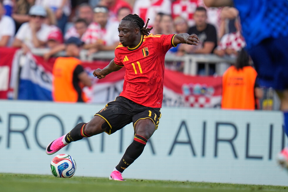 Belgium winger Jérémy Doku returns to training ahead of World Cup