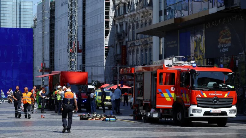 Fatal fire in central Brussels leaves victims in lift shaft