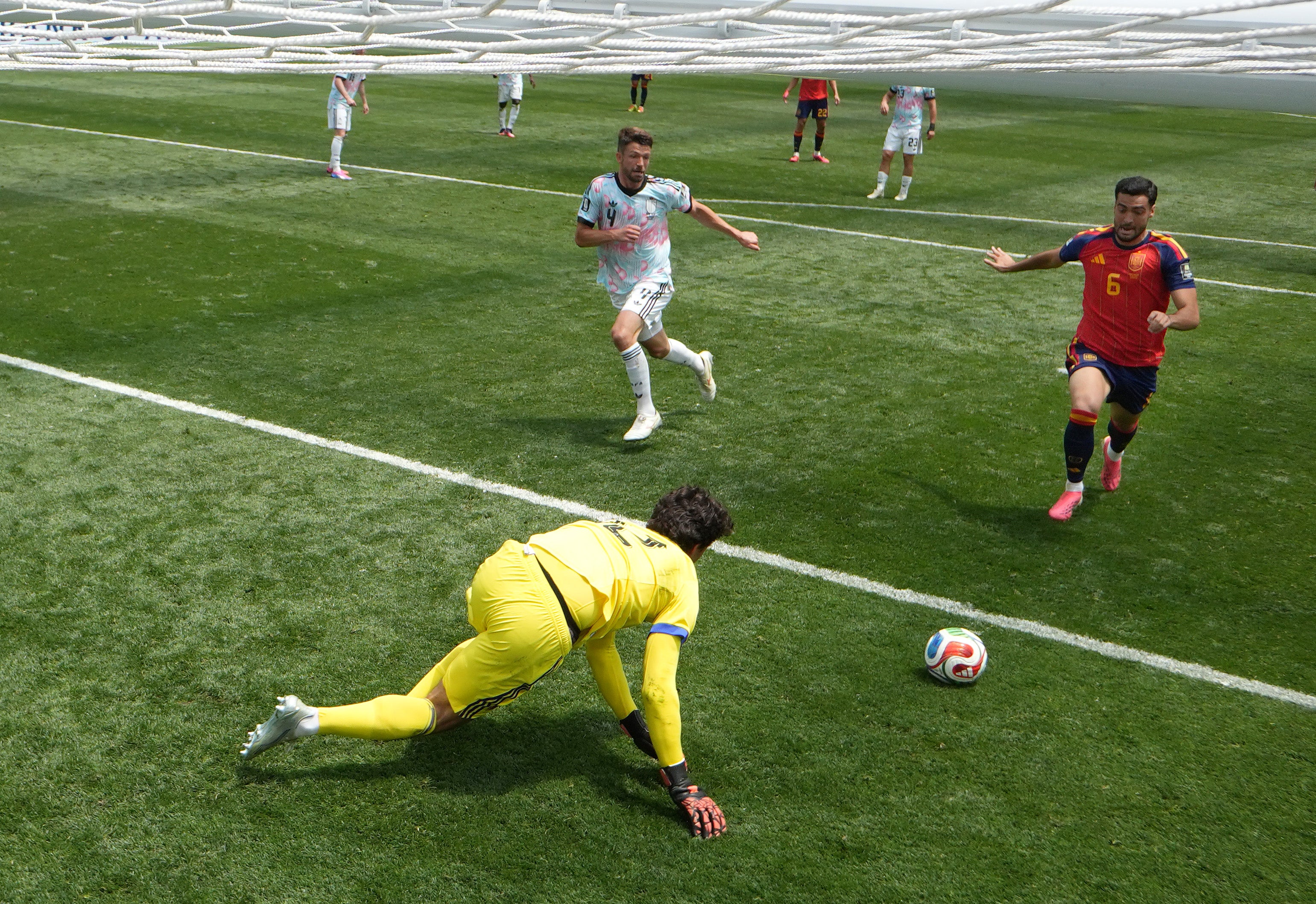 Senne Lammens spilled straight into the path of Mikel Merino in the 88th minute
