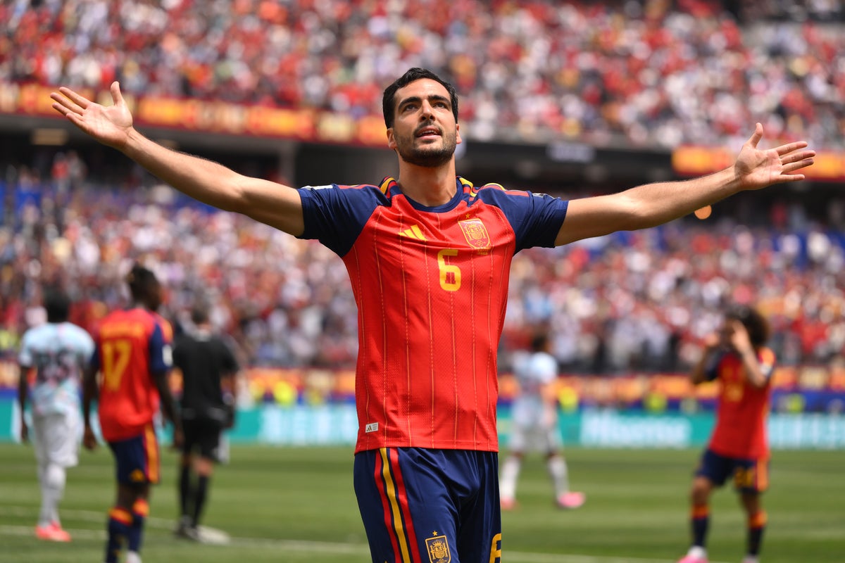 Inexplicable Lammens error costs Belgium as Spain’s Merino grabs match-winning mantle once again
