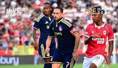 Olympiacos Suffer 3-0 Defeat to Antwerp in Pre-Season Friendly
