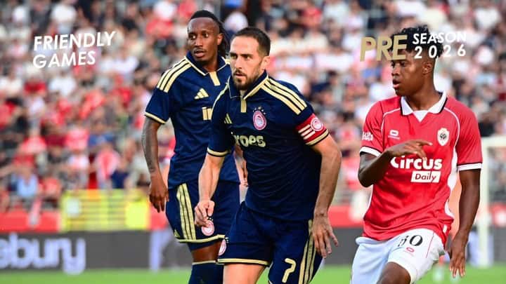 Olympiacos Suffer 3-0 Defeat to Antwerp in Pre-Season Friendly