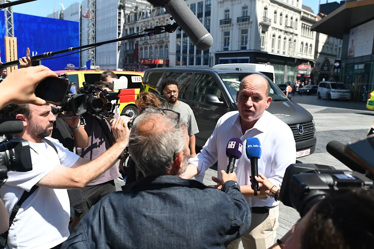 Reports: Several bodies found after fire in central Brussels building