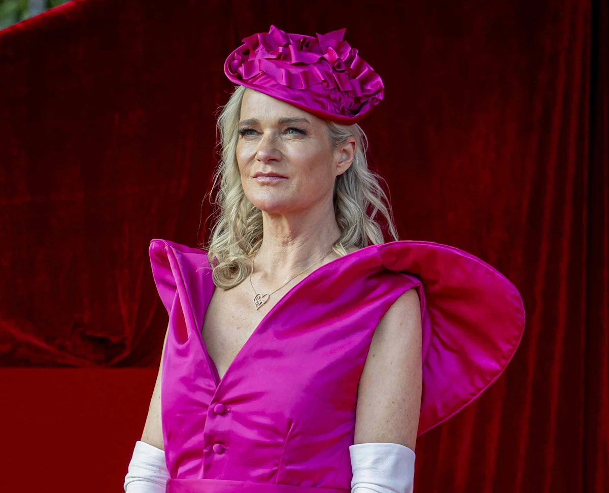 Princess Delphine of Belgium, 58, Responds After Wearing Polarizing Hot Pink Dress at Royal Event