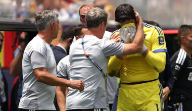 Thibaut Courtois suffers injury in Belgium’s World Cup defeat to Spain