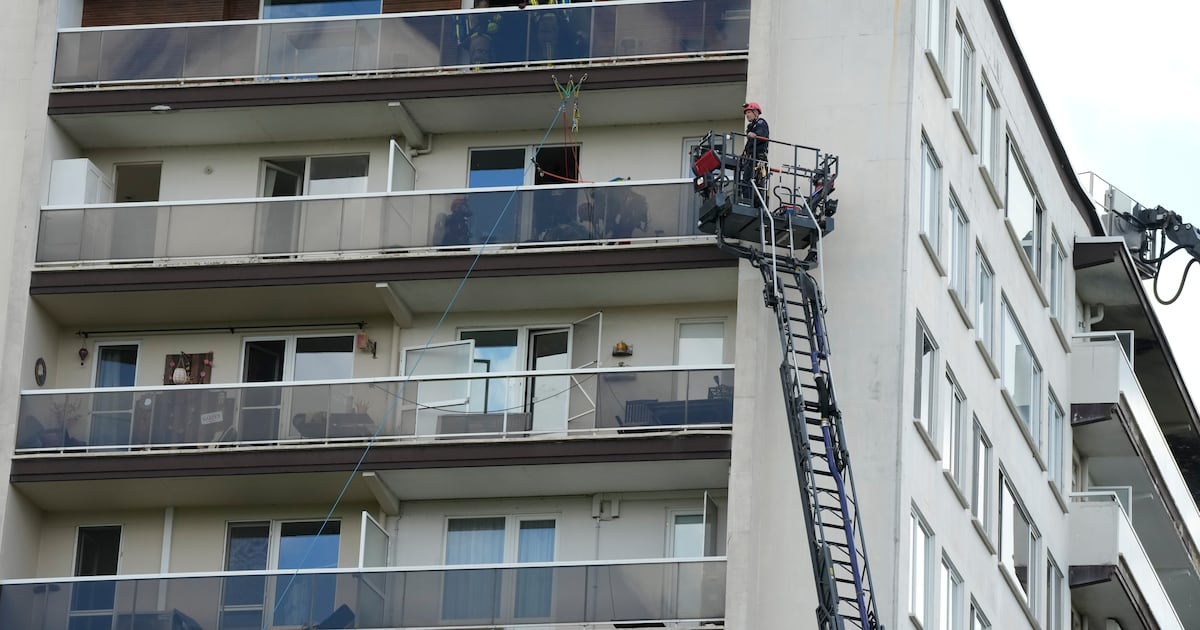 Fire in Antwerp apartment block kills several people
