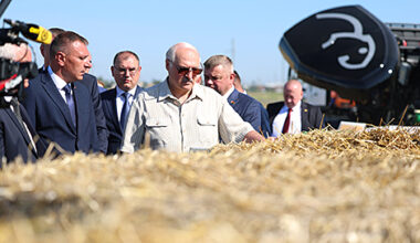 Lukashenko visits Bereza District