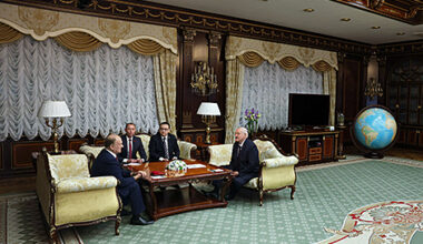 Lukashenko meets with Russian Communist Party leader Gennady Zyuganov