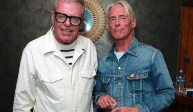 Paul Weller, Madness’ Suggs, Dexys’ Kevin Rowland, Sex Pistols’ Glen Matlock and Roxy Music’s Andy McKay form supergroup at London Artists For Gaza fundraiser
