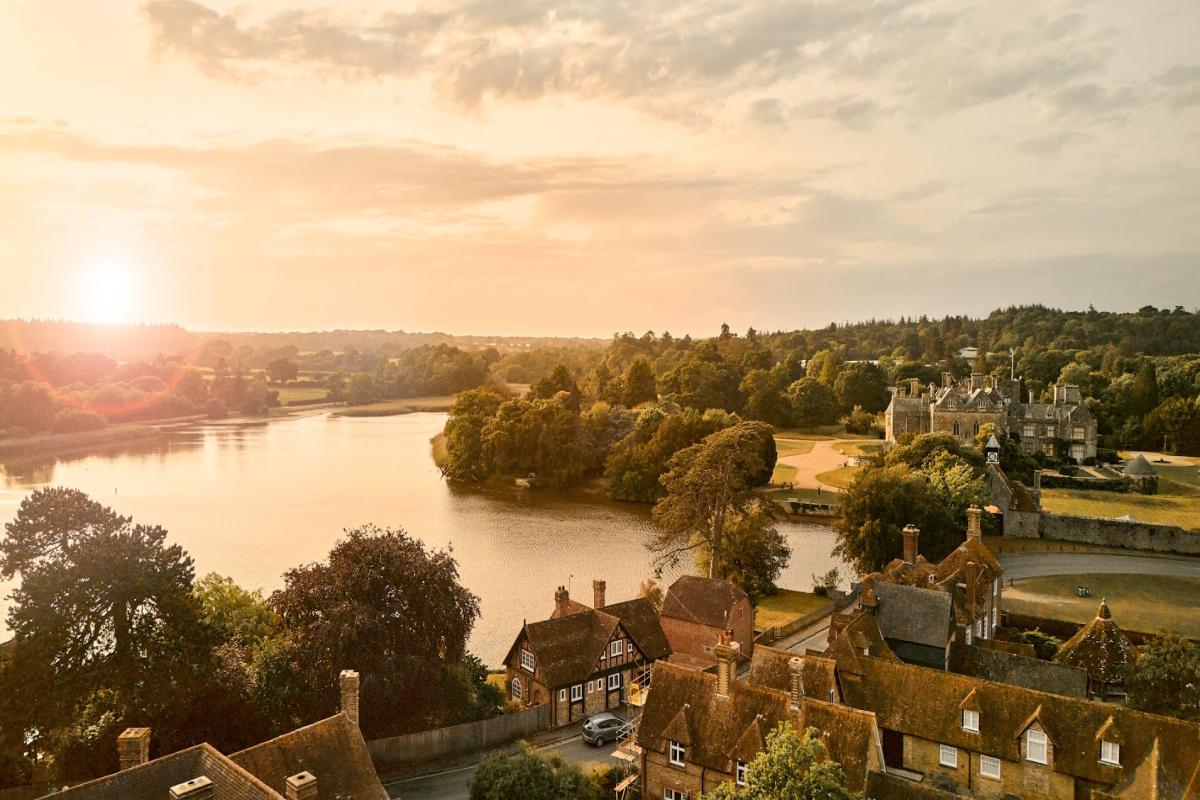 The easy-going pub in the pretty New Forest village among Britain's poshest