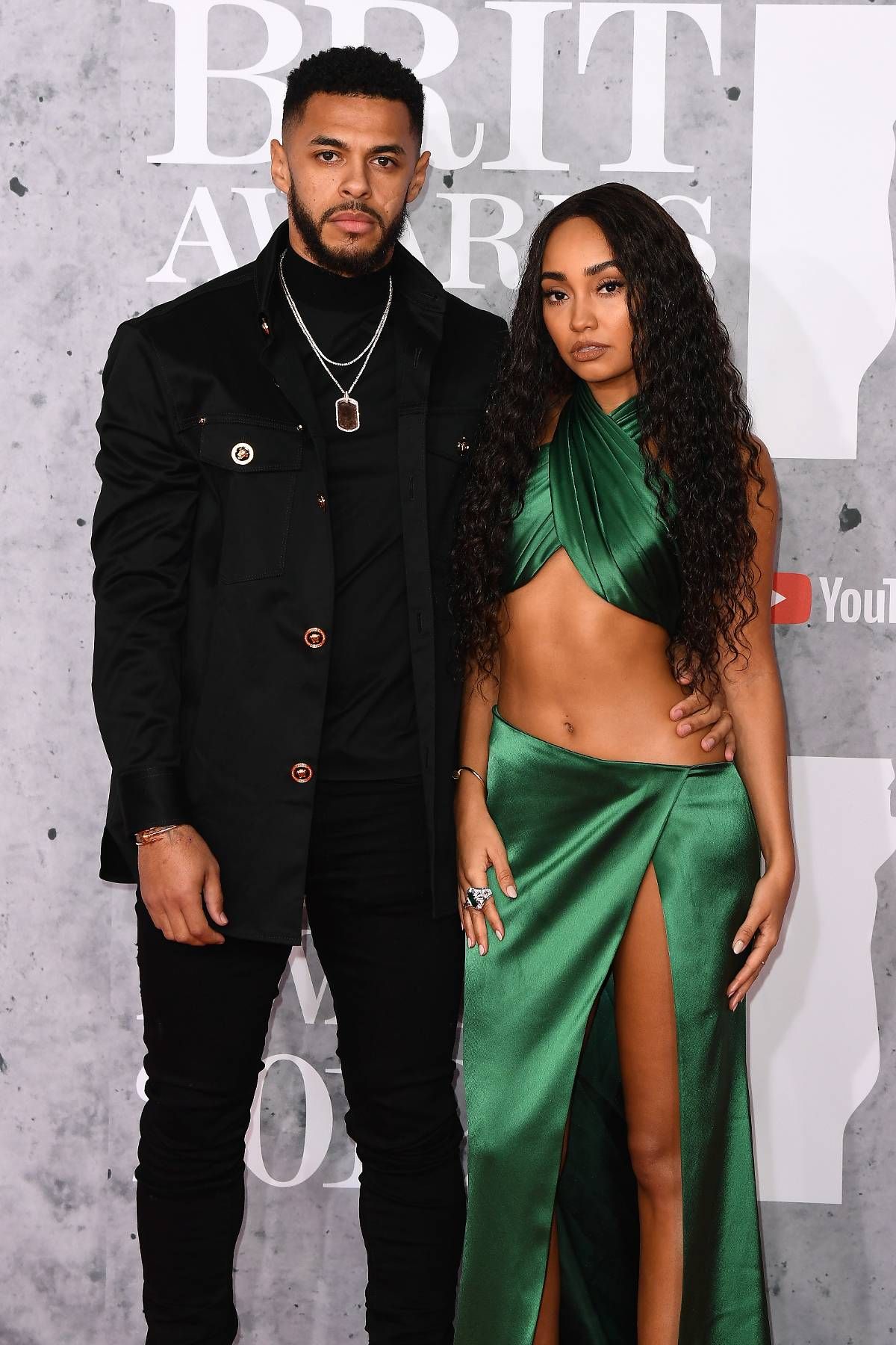 Leigh-Anne Pinnock and Andre Gray